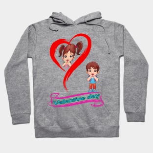 Valentine day Spacial Hoodie